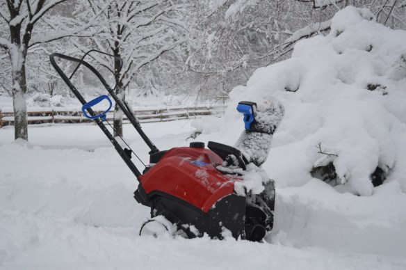 My own personal snow blower!